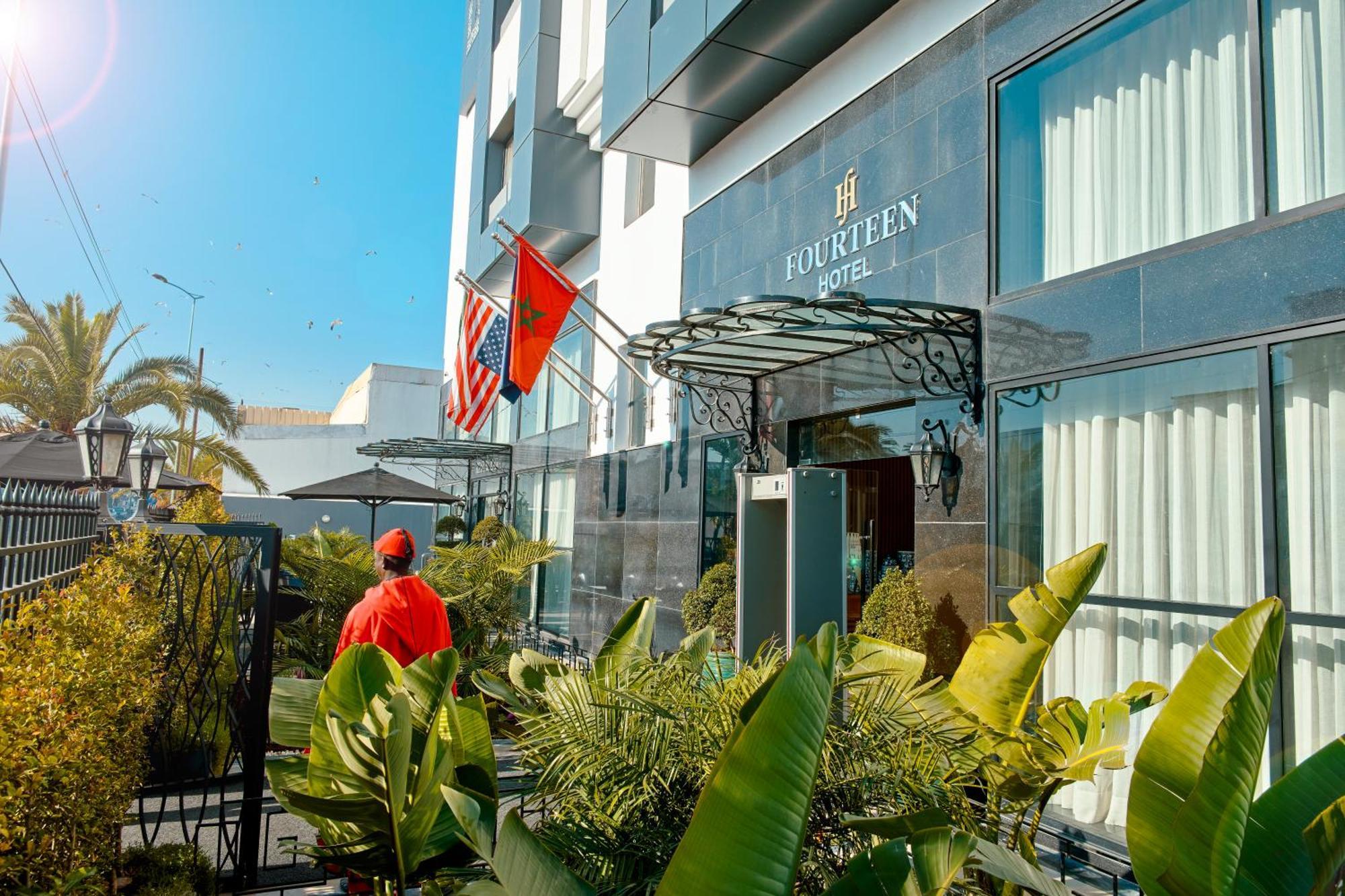 Fourteen Hotel Ain Sebaa カサブランカ エクステリア 写真